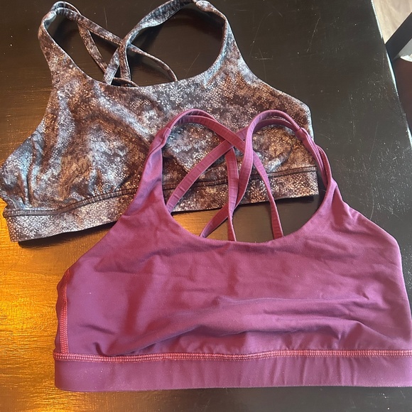 2 lululemon energy bras - Picture 1 of 2